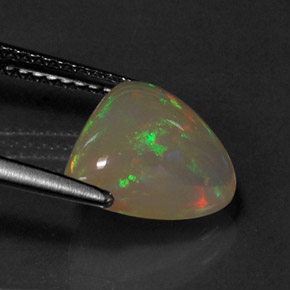 Opal Gemstone in 10.5 x 10.3 mm Size for Sale, Opal Stone in Multicolor Color