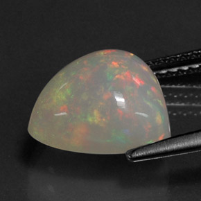 Opal Gemstone in 11 x 11 mm (calibrated) Size for Sale, Opal Stone in Multicolor Color