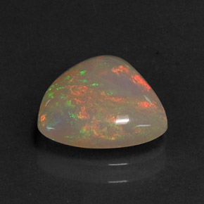 1.68 ct Multicolor Opal Gemstone, Opal Gem in Fancy Cabochon Shape for Sale.