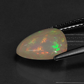 Opal Gemstone in 10.6 x 10.1 mm Size for Sale, Opal Stone in Multicolor Color