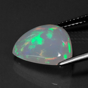 Opal Gemstone in 13 x 13 mm (calibrated) Size for Sale, Opal Stone in Multicolor Color