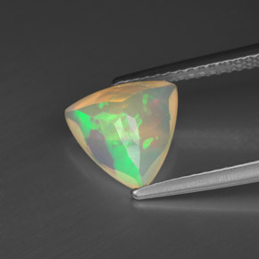 Opal Gemstone in 9 x 9 mm (calibrated) Size for Sale, Opal Stone in Multicolor Color