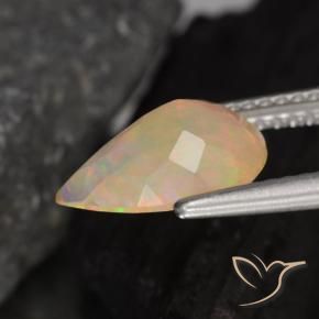 Opal Gemstone in 11 x 8 mm Size for Sale, Opal Stone in Multicolor Color