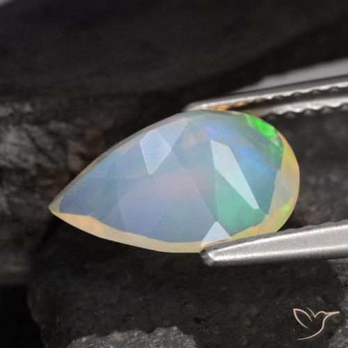 Opal Gemstone in 11.3 x 7.8 mm Size for Sale, Opal Stone in Multicolor Color