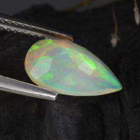 Opal Gemstone in 12 x 8 mm (calibrated) Size for Sale, Opal Stone in White Color