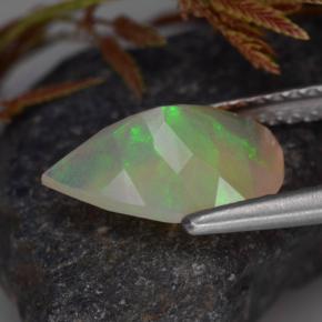 Opal Gemstone in 11.4 x 7.9 mm Size for Sale, Opal Stone in Multicolor Color