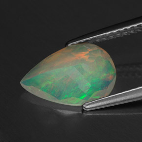Opal Gemstone in 11.3 x 7.7 mm Size for Sale, Opal Stone in Multicolor Color
