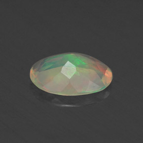 Opal Gemstone in 7.7 x 5.6 mm Size for Sale, Opal Stone in Multicolor Color