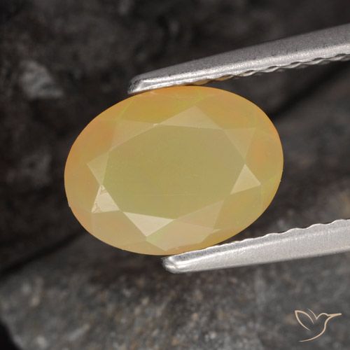 0.87 ct Oval Cut Opal, 8.1 x 6.1 mm From Ethiopia, Photo A