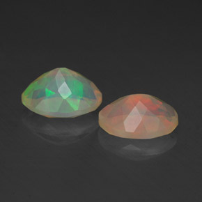 Opal Gemstone in 8 x 6 mm (calibrated) Size for Sale, Opal Stone in Multicolor Color