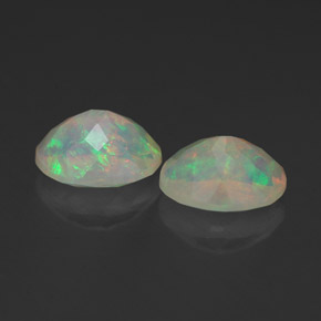 Opal Gemstone in 8 x 6 mm (calibrated) Size for Sale, Opal Stone in Multicolor Color