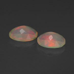 Opal Gemstone in 8 x 6 mm (calibrated) Size for Sale, Opal Stone in Multicolor Color