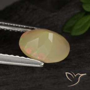 Opal Gemstone in 8 x 6 mm (calibrated) Size for Sale, Opal Stone in Multicolor Color
