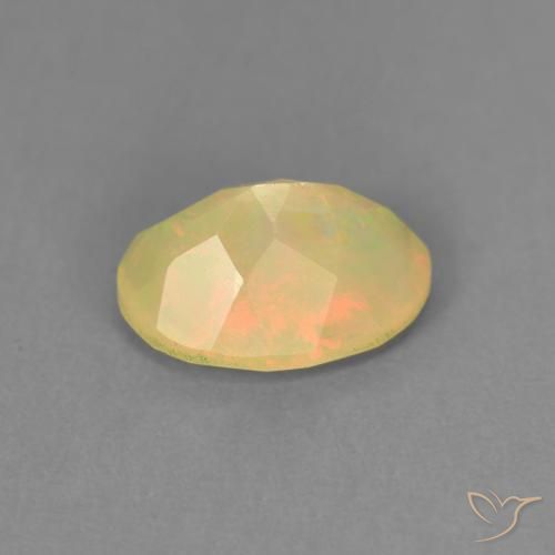 Opal Gemstone in 8 x 6 mm (calibrated) Size for Sale, Opal Stone in Multicolor Color