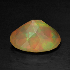 Opal Gemstone in 9 x 7 mm (calibrated) Size for Sale, Opal Stone in Multicolor Color