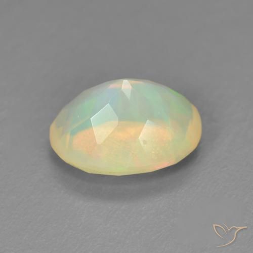 Opal Gemstone in 9 x 7 mm (calibrated) Size for Sale, Opal Stone in Multicolor Color
