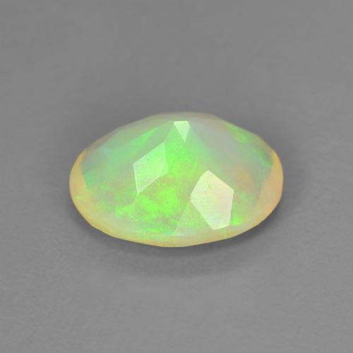 Opal Gemstone in 9 x 7 mm (calibrated) Size for Sale, Opal Stone in Multicolor Color