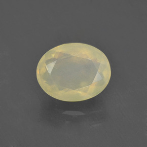 1.20 ct Multicolor Opal Gemstone, Opal Gem in Oval Facet Shape for Sale.