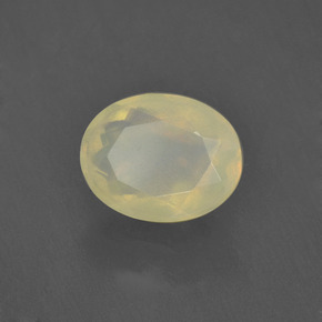 1.20 ct Multicolor Opal Stone, Natural Opal in Oval Facet Shape for Sale