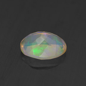 Opal Gemstone in 9 x 7 mm (calibrated) Size for Sale, Opal Stone in Multicolor Color