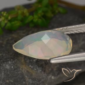 Opal Gemstone in 12 x 8 mm (calibrated) Size for Sale, Opal Stone in Multicolor Color