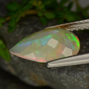 Opal Gemstone in 11.8 x 8.3 mm Size for Sale, Opal Stone in Yellow Color