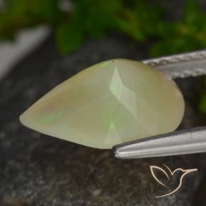 Opal Gemstone in 11.2 x 8.4 mm Size for Sale, Opal Stone in Multicolor Color