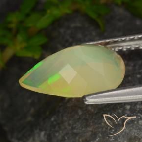 Opal Gemstone in 11 x 7.4 mm Size for Sale, Opal Stone in Multicolor Color
