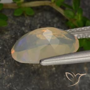Opal Gemstone in 11 x 7.4 mm Size for Sale, Opal Stone in Multicolor Color