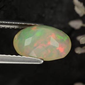 Opal Gemstone in 10.1 x 7.5 mm Size for Sale, Opal Stone in Yellow Color