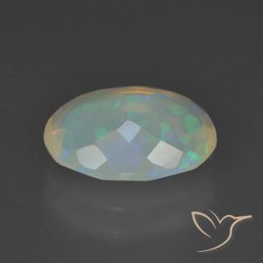 Opal Gemstone in 10.8 x 8.3 mm Size for Sale, Opal Stone in Multicolor Color