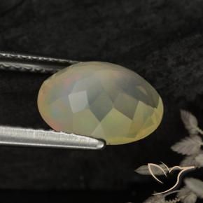 Opal Gemstone in 10 x 8 mm (calibrated) Size for Sale, Opal Stone in Multicolor Color