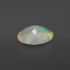 Opal Gemstone in 10.6 x 7.9 mm Size for Sale, Opal Stone in Multicolor Color
