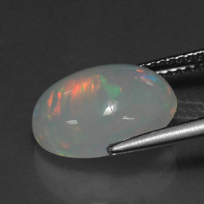 Opal Gemstone in 13 x 9.9 mm Size for Sale, Opal Stone in Multicolor Color