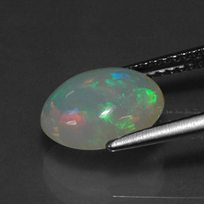 Opal Gemstone in 10.6 x 8.5 mm Size for Sale, Opal Stone in Multicolor Color