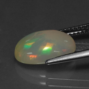 Opal Gemstone in 12.5 x 8.3 mm Size for Sale, Opal Stone in Multicolor Color