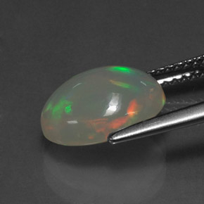 Opal Gemstone in 11.2 x 8.4 mm Size for Sale, Opal Stone in Multicolor Color