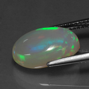 Opal Gemstone in 13.7 x 9.2 mm Size for Sale, Opal Stone in Multicolor Color