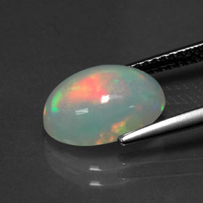 Opal Gemstone in 11.6 x 8.6 mm Size for Sale, Opal Stone in Multicolor Color