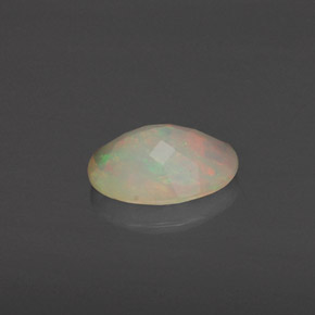 Opal Gemstone in 8 x 6 mm (calibrated) Size for Sale, Opal Stone in Multicolor Color