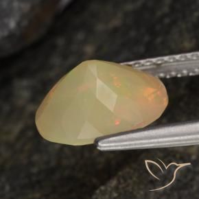 Opal Gemstone in 10 x 8 mm (calibrated) Size for Sale, Opal Stone in Multicolor Color