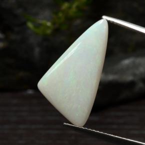 5.30 ct Multicolor Opal Stone, Natural Opal in Triangle Cabochon Shape for Sale