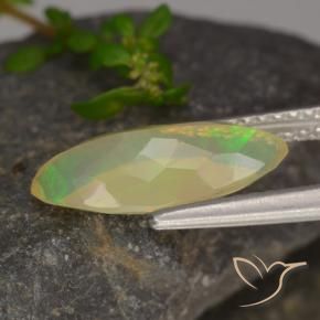 Opal Gemstone in 13.9 x 6.6 mm Size for Sale, Opal Stone in Multicolor Color