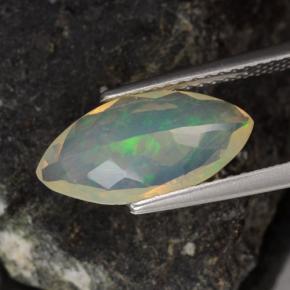 Opal Gemstone in 14 x 7 mm (calibrated) Size for Sale, Opal Stone in Multicolor Color