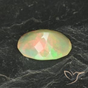 Opal Gemstone in 10 x 8 mm (calibrated) Size for Sale, Opal Stone in Multicolor Color