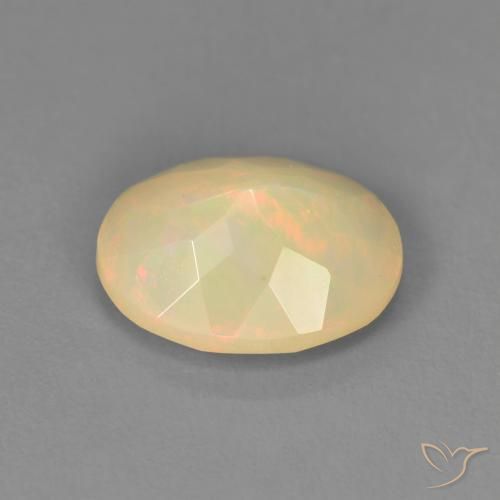 Opal Gemstone in 10 x 8 mm (calibrated) Size for Sale, Opal Stone in Multicolor Color