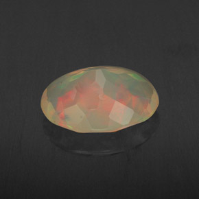 Opal Gemstone in 10.9 x 8.3 mm Size for Sale, Opal Stone in Multicolor Color