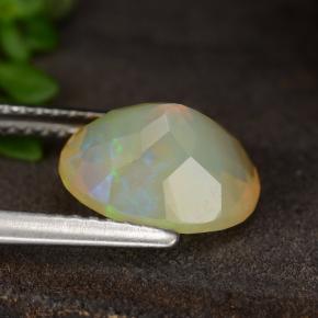 Opal Gemstone in 10 x 8 mm (calibrated) Size for Sale, Opal Stone in Multicolor Color