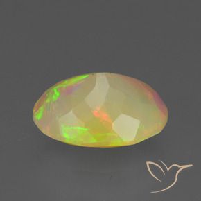 Opal Gemstone in 10.8 x 7.9 mm Size for Sale, Opal Stone in Multicolor Color