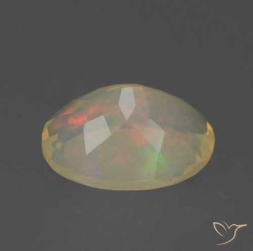 Opal Gemstone in 10 x 8 mm (calibrated) Size for Sale, Opal Stone in Multicolor Color